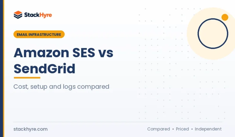 Amazon SES vs SendGrid (2026): Cost, Setup and Which to Choose