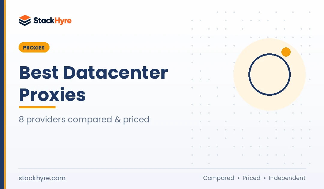 Best Datacenter Proxies in 2026: 8 Fast, Low-Cost Providers Compared