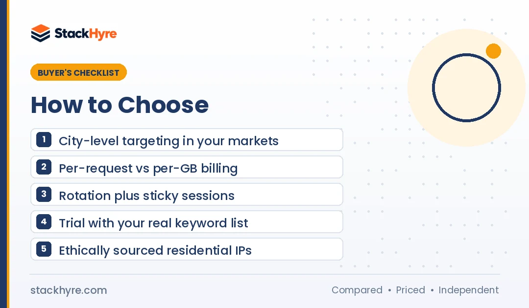 how to choose best proxies for seo