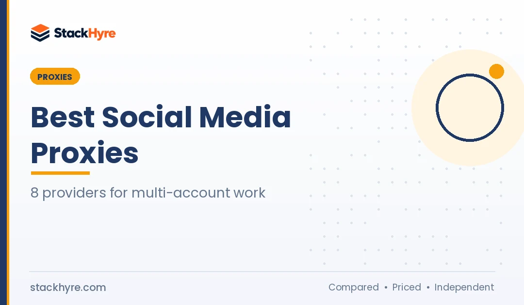 Best Proxies for Social Media in 2026: 8 Providers for Multi-Account Management