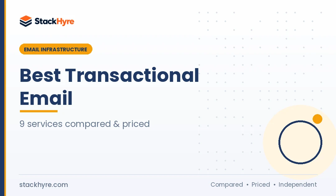 Best Transactional Email Services for SaaS in 2026: 9 Providers Compared on Price and Deliverability
