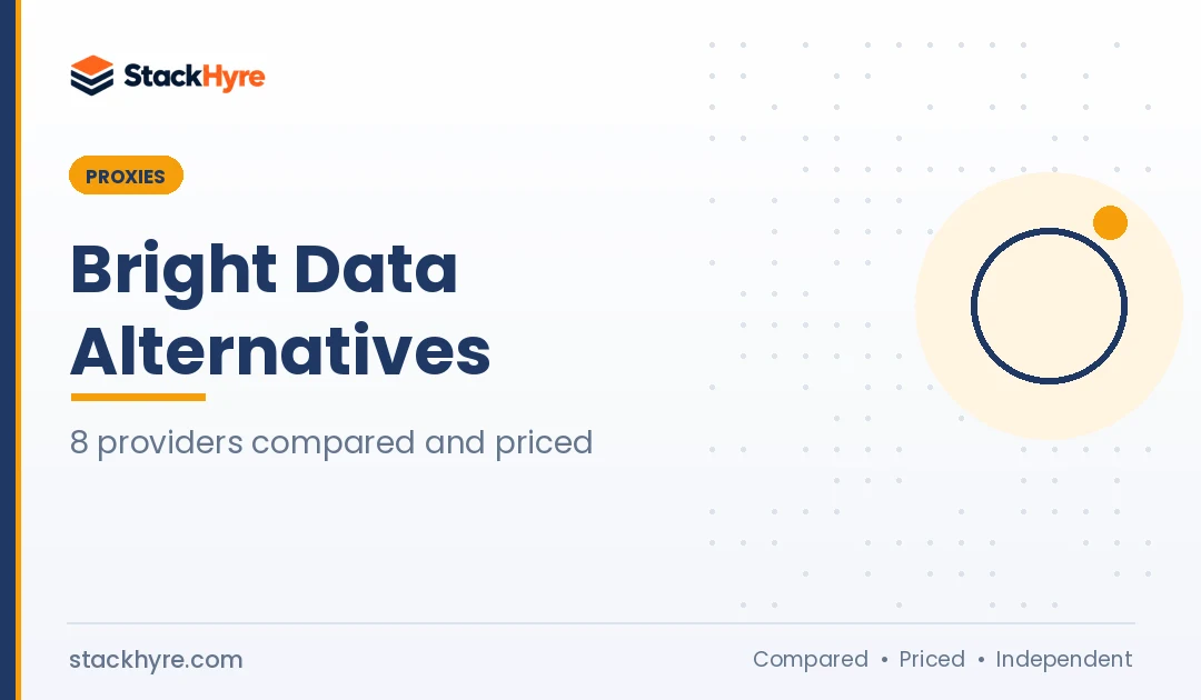 8 Best Bright Data Alternatives in 2026: Cheaper Proxy Providers Compared