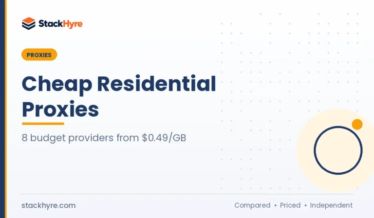 cheap residential proxies