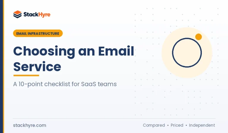 how to choose a transactional email service