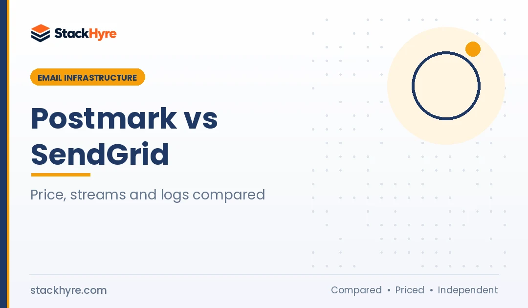 Postmark vs SendGrid (2026): Pricing, Logs and Which to Choose