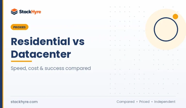 residential vs datacenter proxies