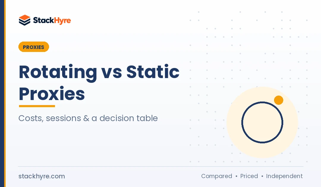 Rotating vs Static Proxies: Which Should You Use in 2026?