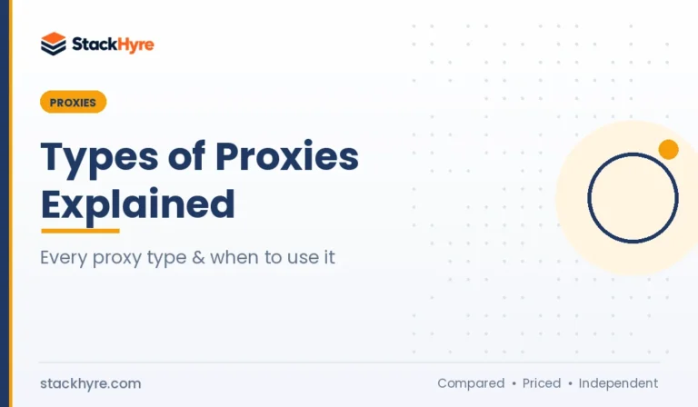 types of proxies